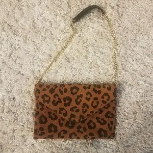 Leopard Print J. Crew Bag